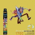 Bestes Design 1700puffs E Flüssigkeit alle in einem